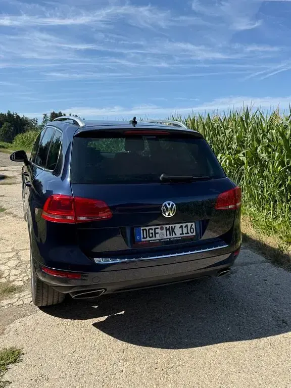 Gebraucht VW Touareg 241 PS (177 kW) 2010 Blau SUV