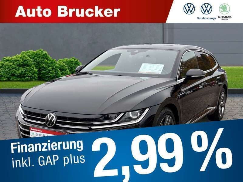 Deep black perleffekt Gebraucht 2023 VW Arteon R-line Kombi | 44.920 € - Bild 1/4
