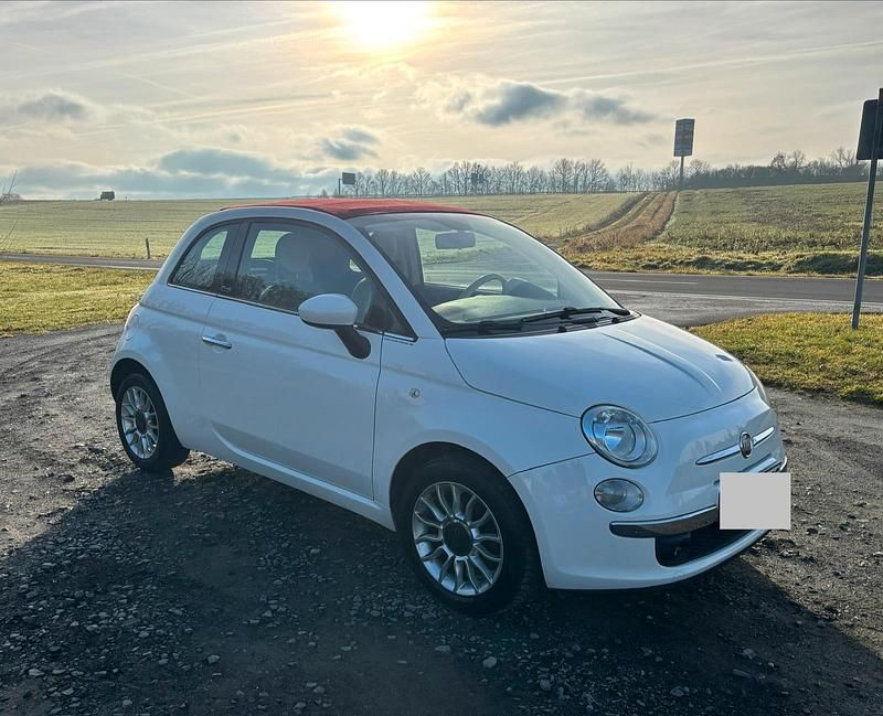 Weiß Gebraucht 2010 Fiat 500C Pop Cabrio | 6.150 € (Teuer) - Bild 1/4