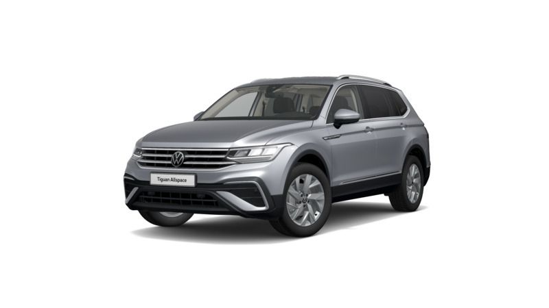 Pyritsilber metallic Gebraucht 2023 VW Tiguan Allspace Life SUV | 35.880 € (Fairer Preis) - Bild 1/4