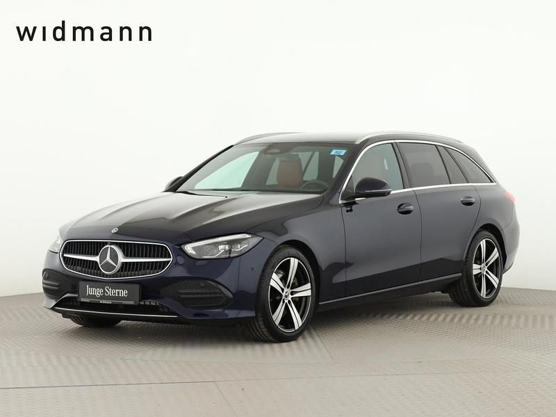 Cavansitblau metallic Gebraucht 2022 Mercedes C300 Avantgarde Kombi | 33.850 € (Guter Preis) - Bild 1/4