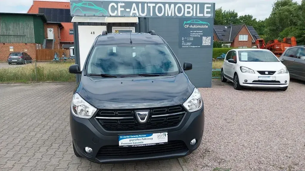 Gebraucht Dacia Dokker Ambiance 102 PS (75 kW) 2017 Grau Van / Kleinbus