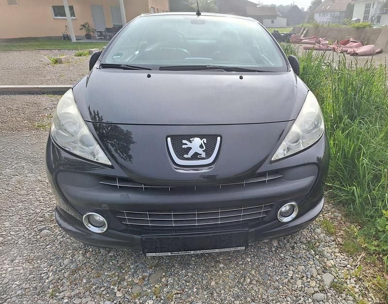Schwarz Gebraucht 2007 Peugeot 207 CC Cabrio | 2.750 € (Superpreis) - Bild 1/4