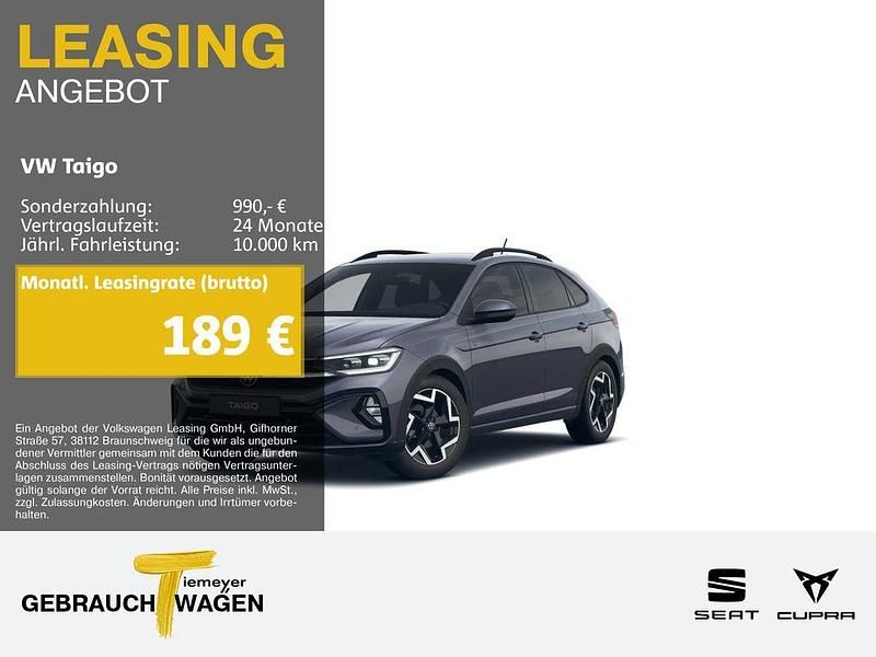 Gebraucht VW Taigo R-line 150 PS (110 kW) 2025 Grau SUV