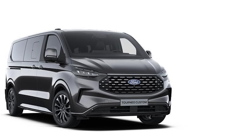 Digital aqua blue metallic Gebraucht 2024 Ford Tourneo Custom Titanium X | 70.727 € - Bild 1/1