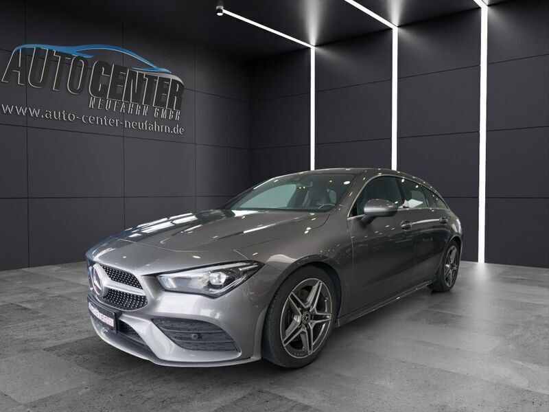 Mountaingrau met. Gebraucht 2020 Mercedes CLA220 AMG line Limousine | 24.980 € (Teuer) - Bild 1/4
