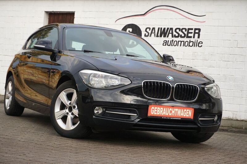 Schwarz Gebraucht 2013 BMW 114 Sport Line Kleinwagen | 5.500 € (Fairer Preis) - Bild 1/4