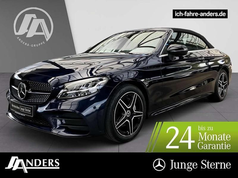 Cavansitblau Gebraucht 2021 Mercedes C180 AMG Cabrio | 39.874 € (Etwas zu teuer) - Bild 1/3