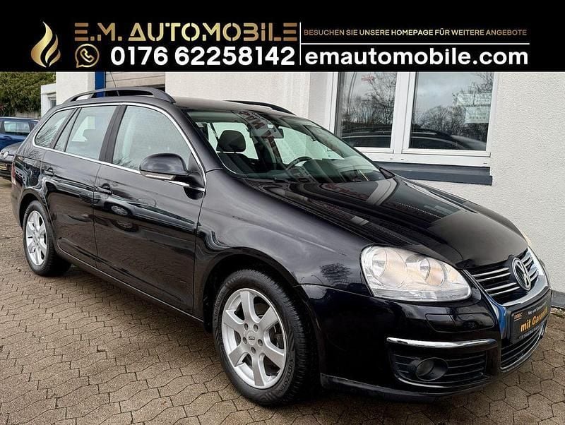 Gebraucht VW Golf V Comfortline 105 PS (77 kW) 2007 Schwarz Kombi