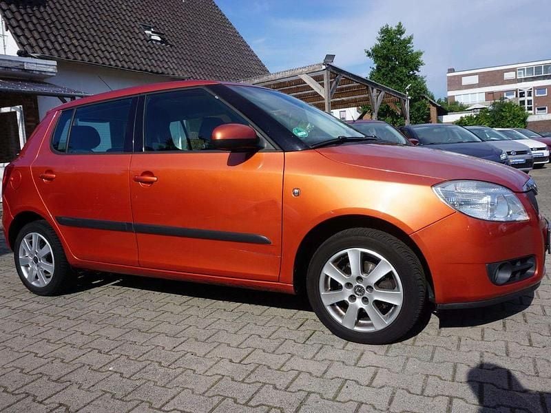 Gebraucht Skoda Fabia Elegance 105 PS (77 kW) 2008 Orange Kleinwagen