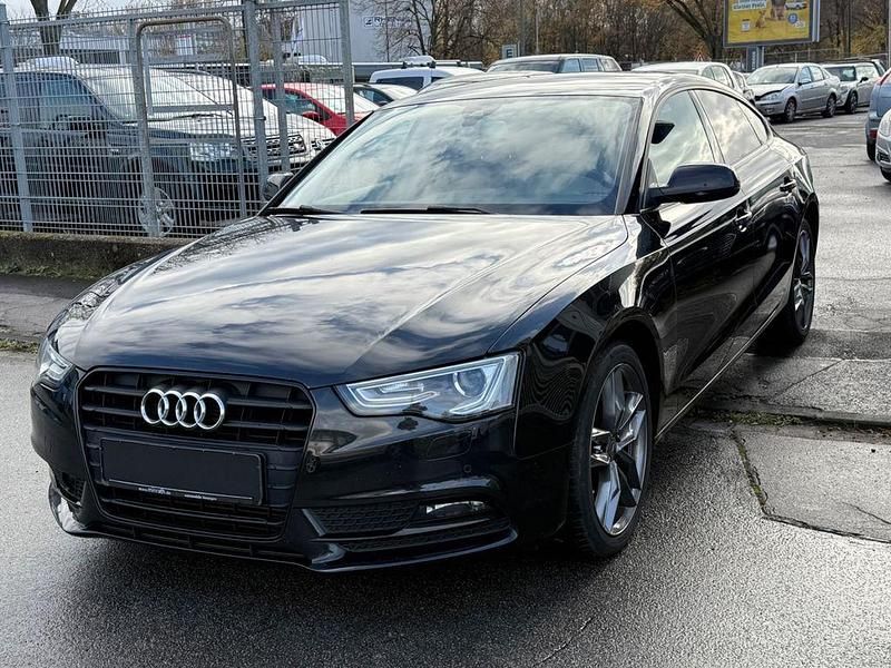 Schwarz Gebraucht 2013 Audi A5 Sportback Advanced Kleinwagen | 11.250 € (Superpreis) - Bild 1/4