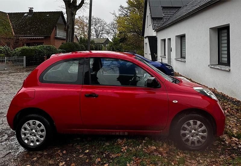 Rot Gebraucht 2009 Nissan Micra Kleinwagen | 1.600 € (Fairer Preis) - Bild 1/4