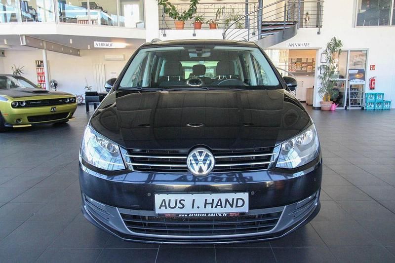 Gebraucht VW Sharan Join 150 PS (110 kW) 2018 Schwarz Van / Kleinbus