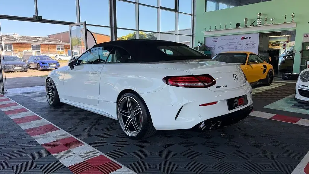 Gebraucht Mercedes C63 AMG AMG 510 PS (375 kW) 2018 Weiß Cabrio