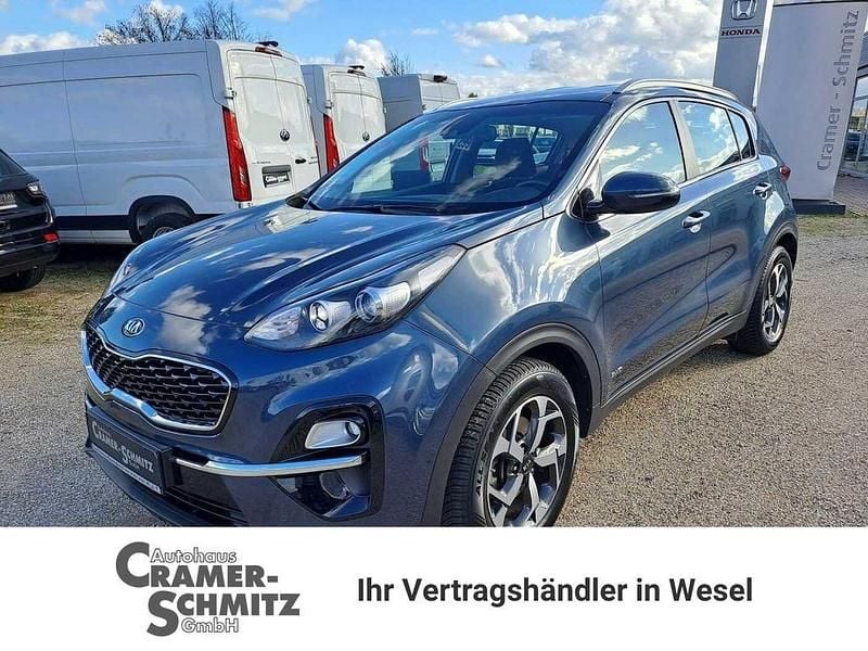 Blau Gebraucht 2019 Kia Sportage Vision SUV | 16.690 € (Fairer Preis) - Bild 1/4