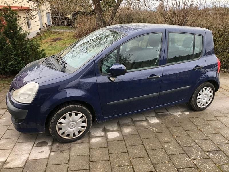 Gebraucht Renault Grand Modus Dynamique 75 PS (55 kW) 2009 Blau Van / Kleinbus