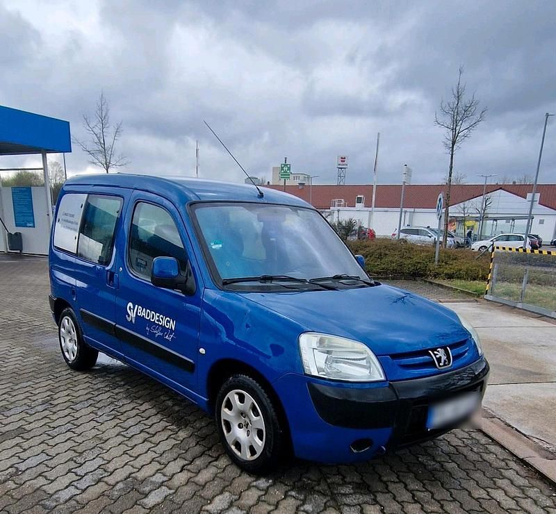 Gebraucht Peugeot Partner 80 PS (58 kW) 2007 Blau Van / Kleinbus