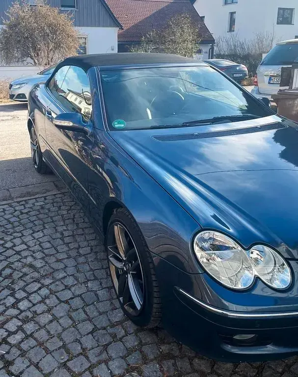 Gebraucht Mercedes CLK280 Avantgarde 231 PS (169 kW) 2006 Blau Cabrio