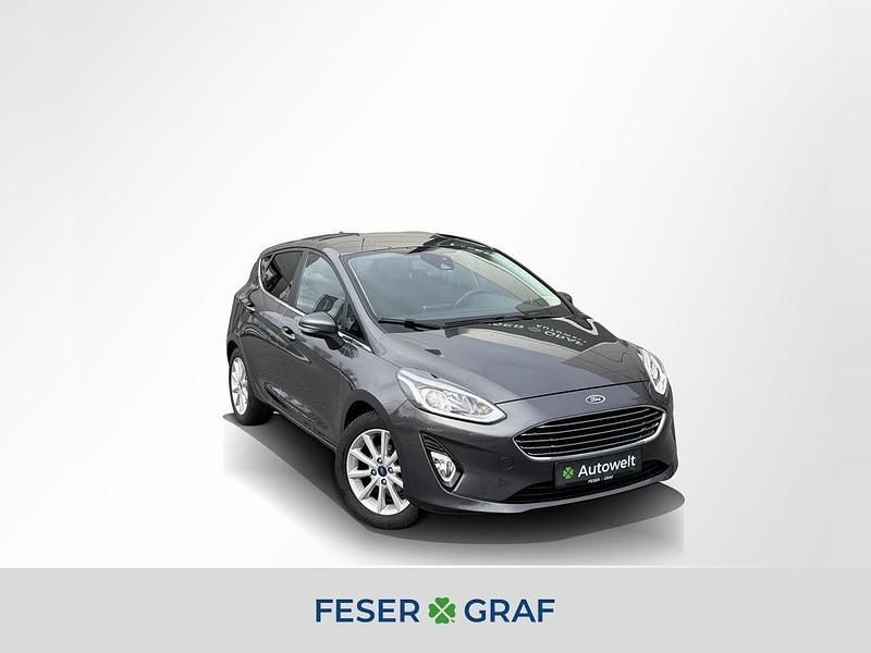 Gebraucht Ford Fiesta Titanium 86 PS (63 kW) 2018 Magneticgrau metallic Kleinwagen