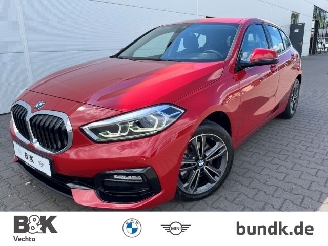 Gebraucht BMW 118 Sport Line 150 PS (110 kW) 2021 Rot metallic melbournerot metallicrot Kleinwagen