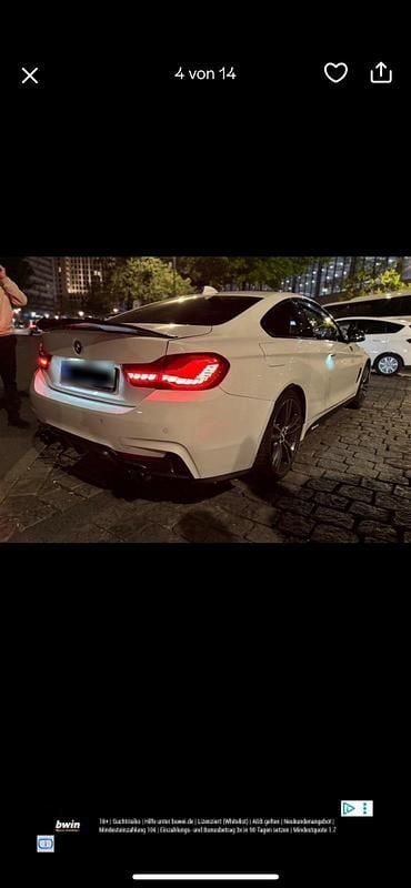 Gebraucht BMW 430 258 PS (189 kW) 2015 Weiß Coupé