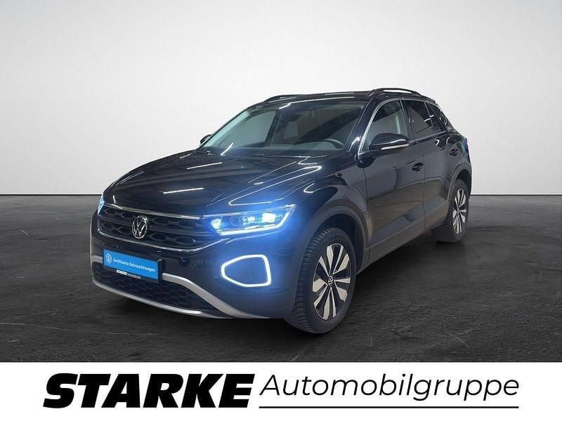 Schwarz (indiumgrau metallic) Gebraucht 2024 VW T-Roc Goal SUV | 29.590 € (Fairer Preis) - Bild 1/3