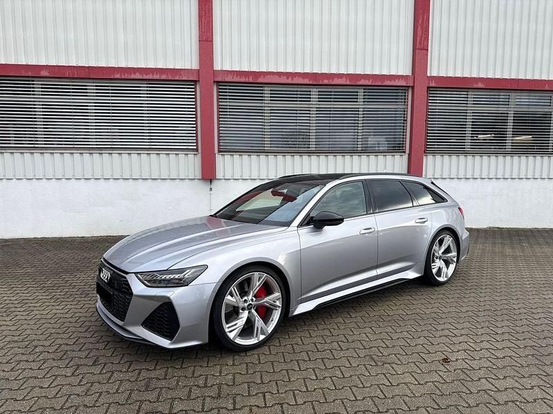 Silber Gebraucht 2022 Audi RS6 Sport Kombi | 80.900 € (Superpreis) - Bild 1/4