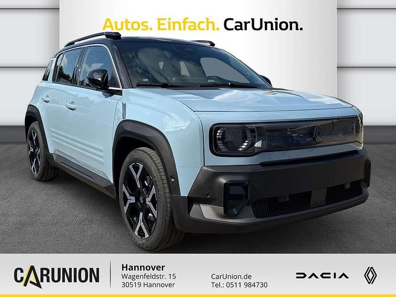 Gebraucht Renault 4 E-Tech Komfort 110 kW (150 PS) 2025 Kumulusblau, black pearlschwarz metallic (blau) SUV