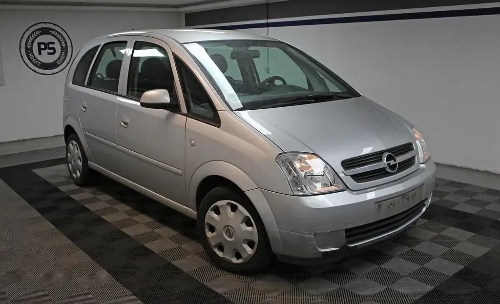 Gebraucht Opel Meriva Edition 101 PS (74 kW) 2005 Silber Van / Kleinbus