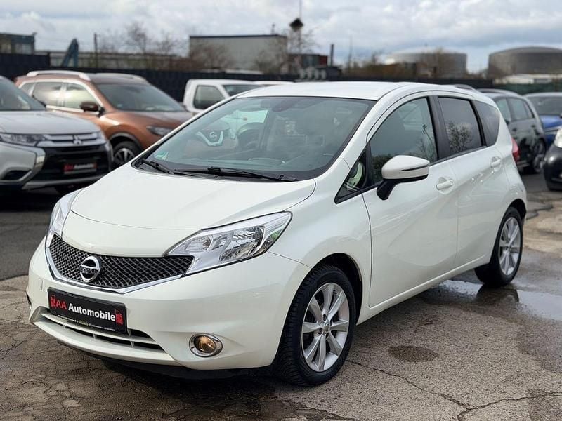 Gebraucht Nissan Note Acenta 98 PS (72 kW) 2014 Weiß Kleinwagen