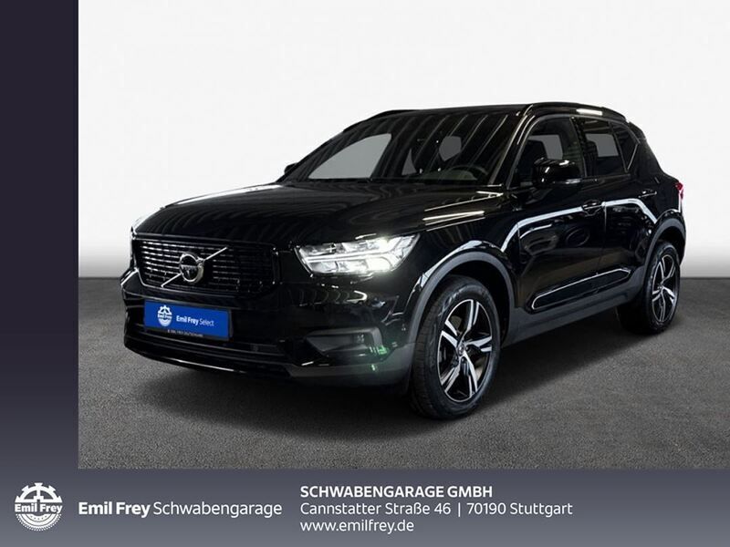 Onyx schwarzmetallic Gebraucht 2020 Volvo XC40 R-Design SUV | 34.980 € - Bild 1/4