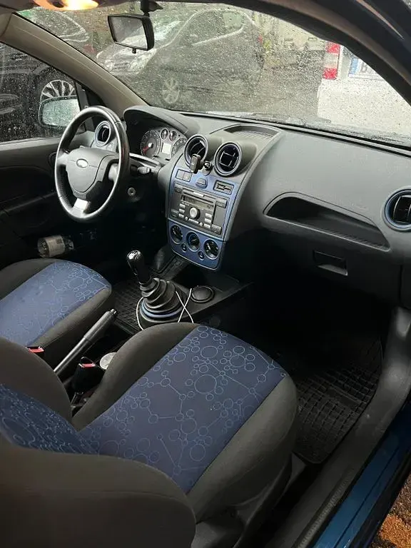 Gebraucht Ford Fiesta Style 69 PS (50 kW) 2008 Blau Kleinwagen