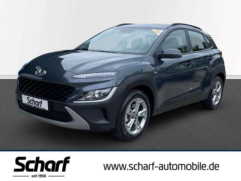 Schwarz Gebraucht 2021 Hyundai Kona Trend SUV | 18.390 € (Fairer Preis) - Bild 1/4