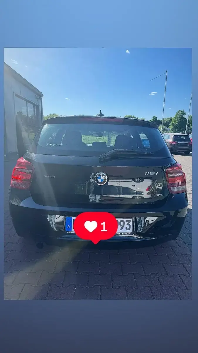 Gebraucht BMW 116 136 PS (100 kW) 2014 Schwarz Kleinwagen