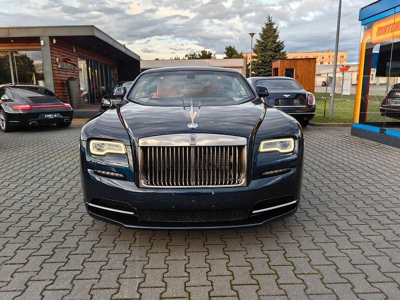 Gebraucht Rolls Royce Wraith 632 PS (464 kW) 2017 Blau Coupé