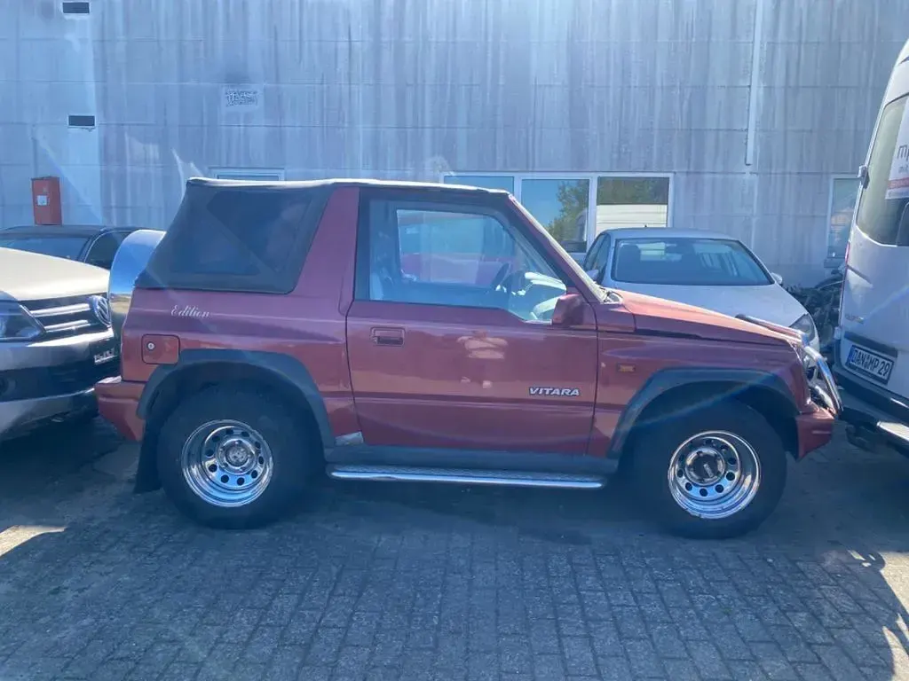 Gebraucht Suzuki Vitara 97 PS (71 kW) 1998 Rot Cabrio