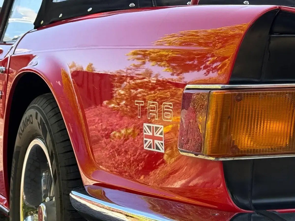 Gebraucht Triumph TR6 95 PS (69 kW) 1974 Rot Cabrio