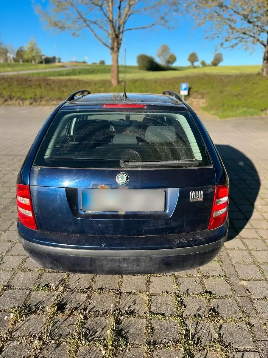 Gebraucht Skoda Fabia 100 PS (73 kW) 2004 Blau Kombi