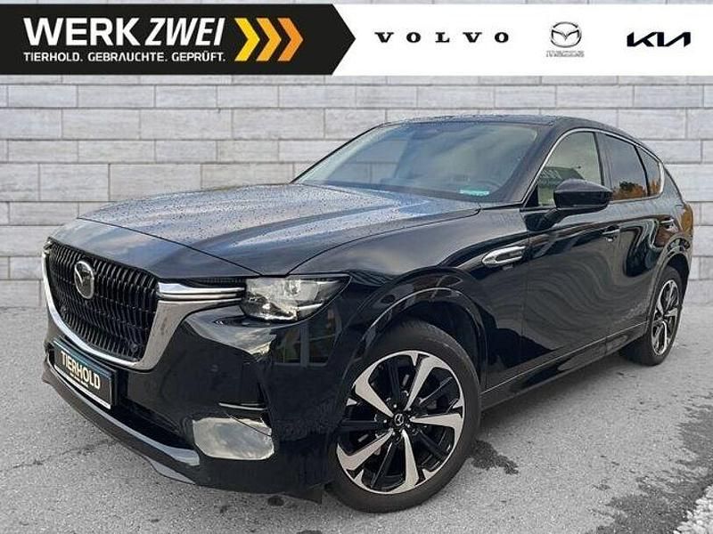 Jet black Gebraucht 2023 Mazda CX-60 Takumi-Line SUV | 44.900 € (Fairer Preis) - Bild 1/4
