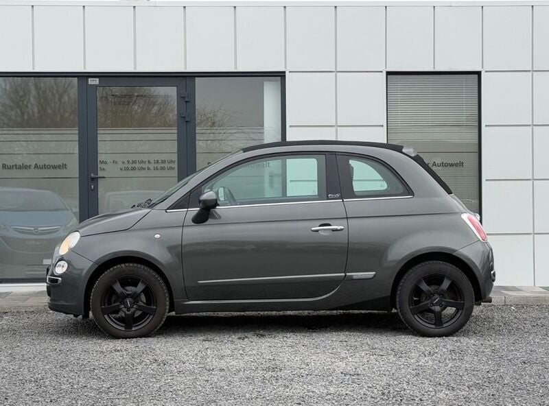Gebraucht Fiat 500C 69 PS (50 kW) 2012 Grau Cabrio