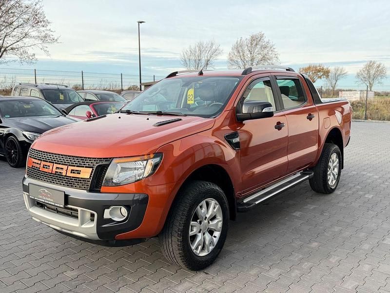 Orange Gebraucht 2014 Ford Ranger Wildtrack Abholung | 15.950 € (Fairer Preis) - Bild 1/4