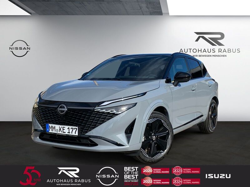 Ceramic grey/dach black metallic Gebraucht 2024 Nissan Qashqai N-Connecta SUV | 36.490 € - Bild 1/4