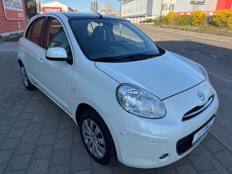 Weiß Gebraucht 2011 Nissan Micra Tekna Kleinwagen | 4.999 € (Fairer Preis) - Bild 1/4