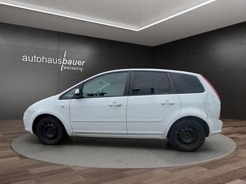 Gebraucht Ford C-MAX Style 109 PS (80 kW) 2009 Weiß Van / Kleinbus