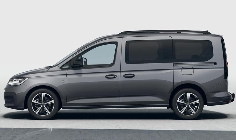 Neu VW Caddy Maxi 122 PS (89 kW) 2025 Indium grau metallic Van / Kleinbus