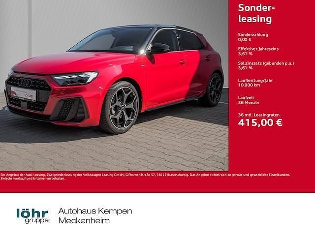 Progressivrot metallic Gebraucht 2024 Audi A1 Sportback S-Line Kleinwagen | 29.980 € (Fairer Preis) - Bild 1/3