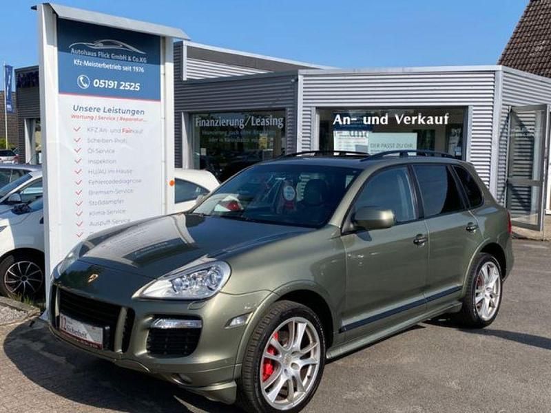 Grünolivmetallic (metallic) Gebraucht 2008 Porsche Cayenne SUV | 13.470 € (Etwas zu teuer) - Bild 1/4