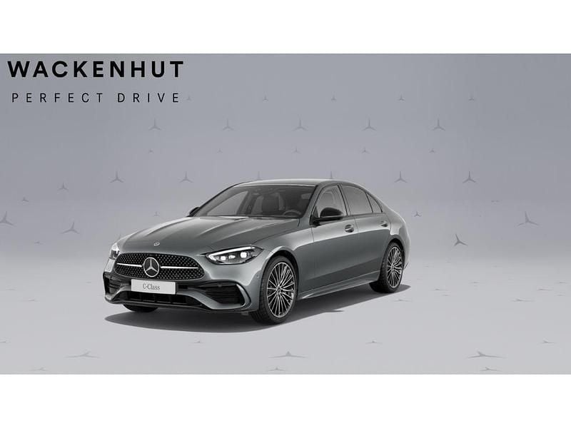 Selenitgrau Gebraucht 2024 Mercedes C300 AMG Limousine | 49.900 € (Fairer Preis) - Bild 1/3