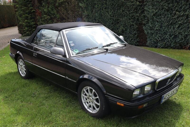 Gebraucht Maserati Spyder 224 PS (164 kW) 1991 Schwarz Cabrio