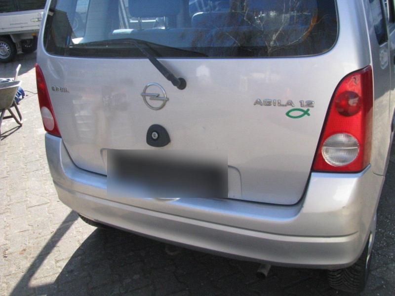 Gebraucht Opel Agila 55 PS (40 kW) 2002 Silber Van / Kleinbus
